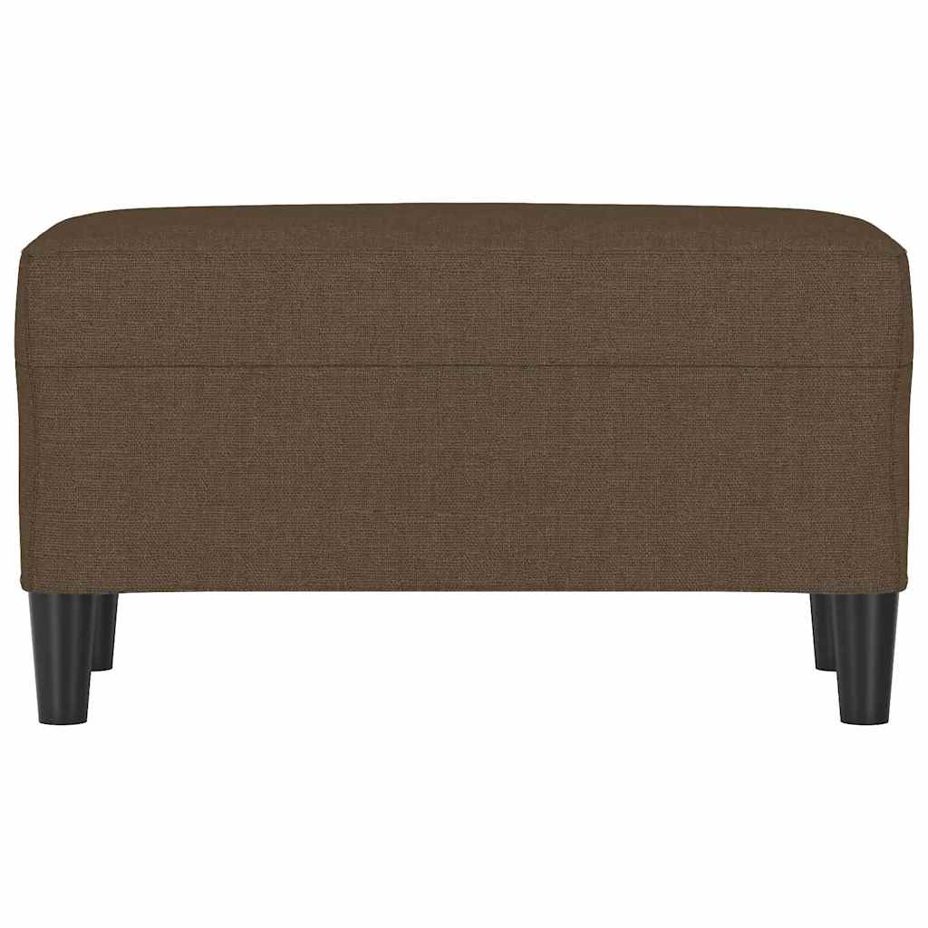 Vidaxl bankje 70x35x41 cm stof bruin