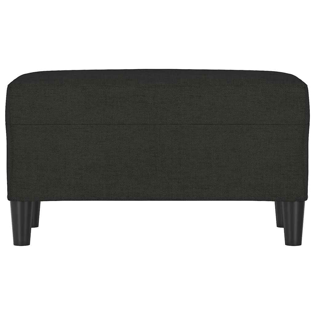 Vidaxl bankje 70x35x41 cm stof zwart