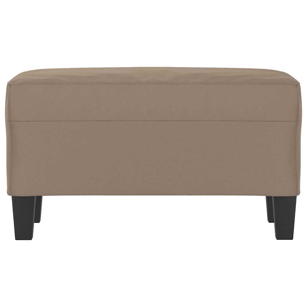Vidaxl bankje 70x35x41 cm microvezelstof taupe