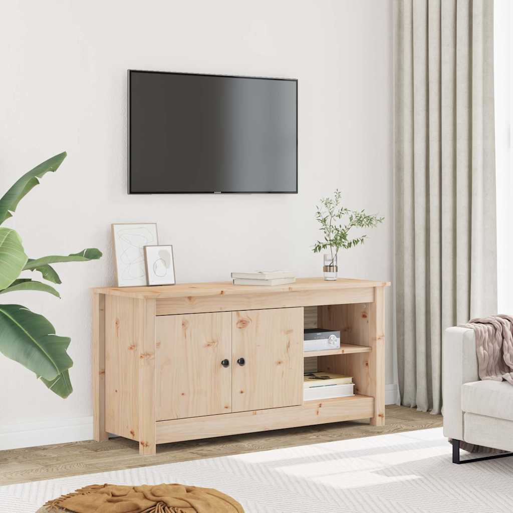 Vidaxl tv-meubel 103x36,5x52 cm massief grenenhout