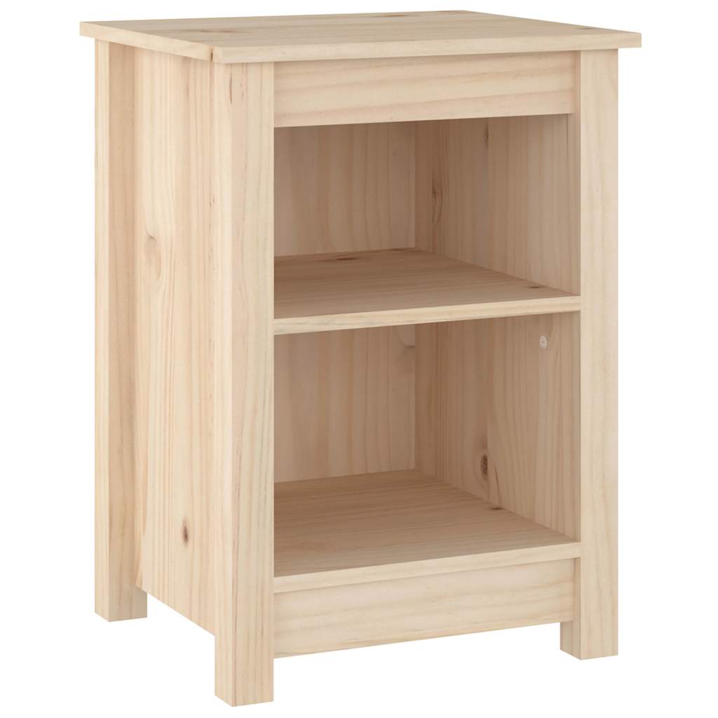 Vidaxl nachtkastjes 2 st 40x35x55 cm massief grenenhout