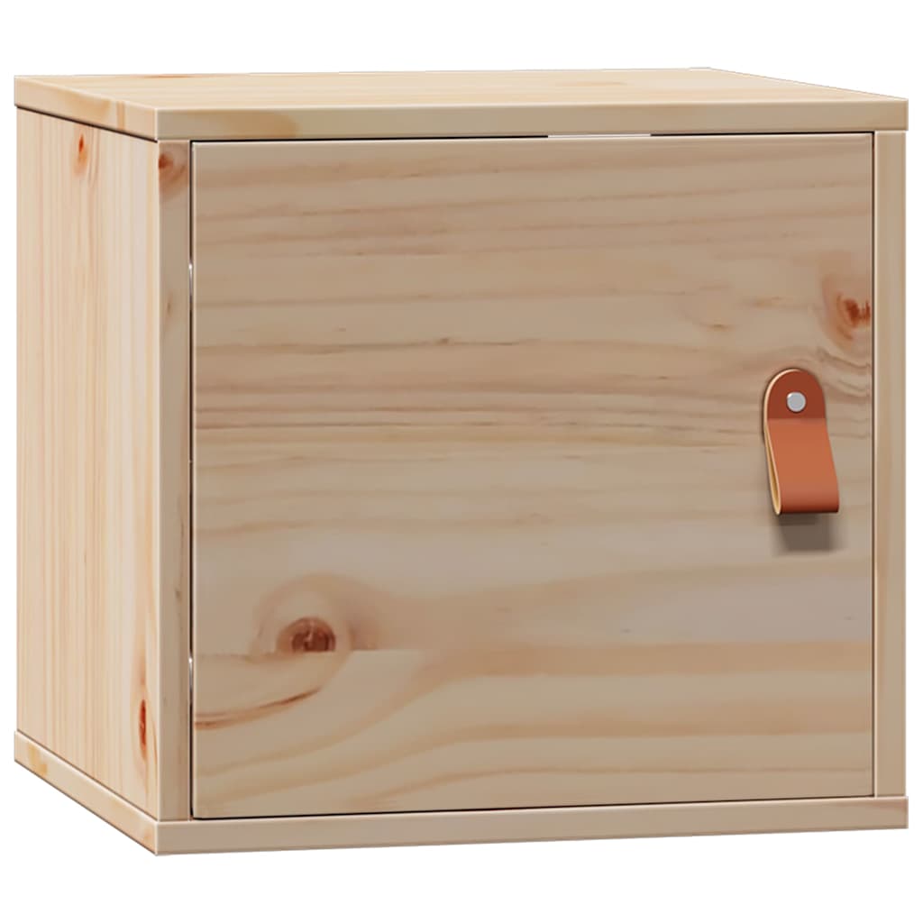 Vidaxl wandkast 31,5x30x30 cm massief grenenhout