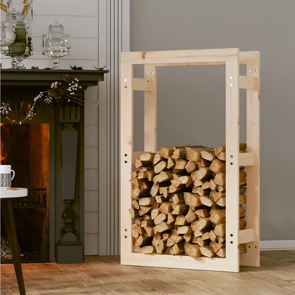 VIDAXL -Kamin 60x25x100 cm Festkiefer