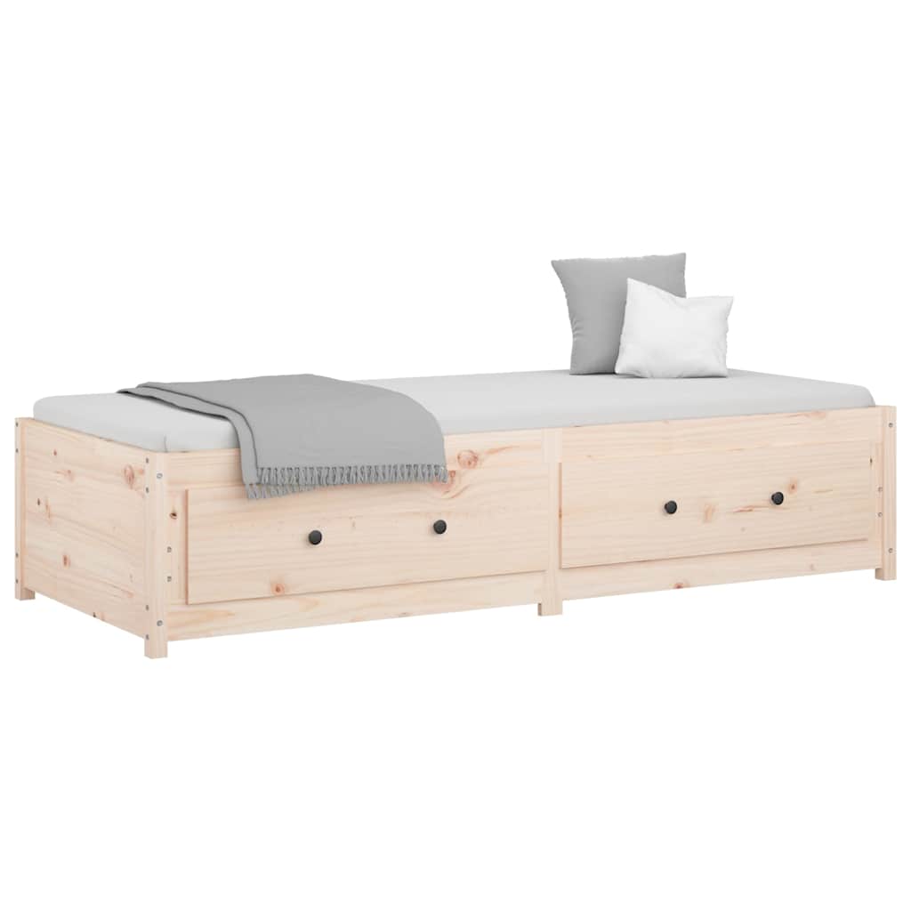 Vidaxl slaapbank 90x190 cm massief grenenhout