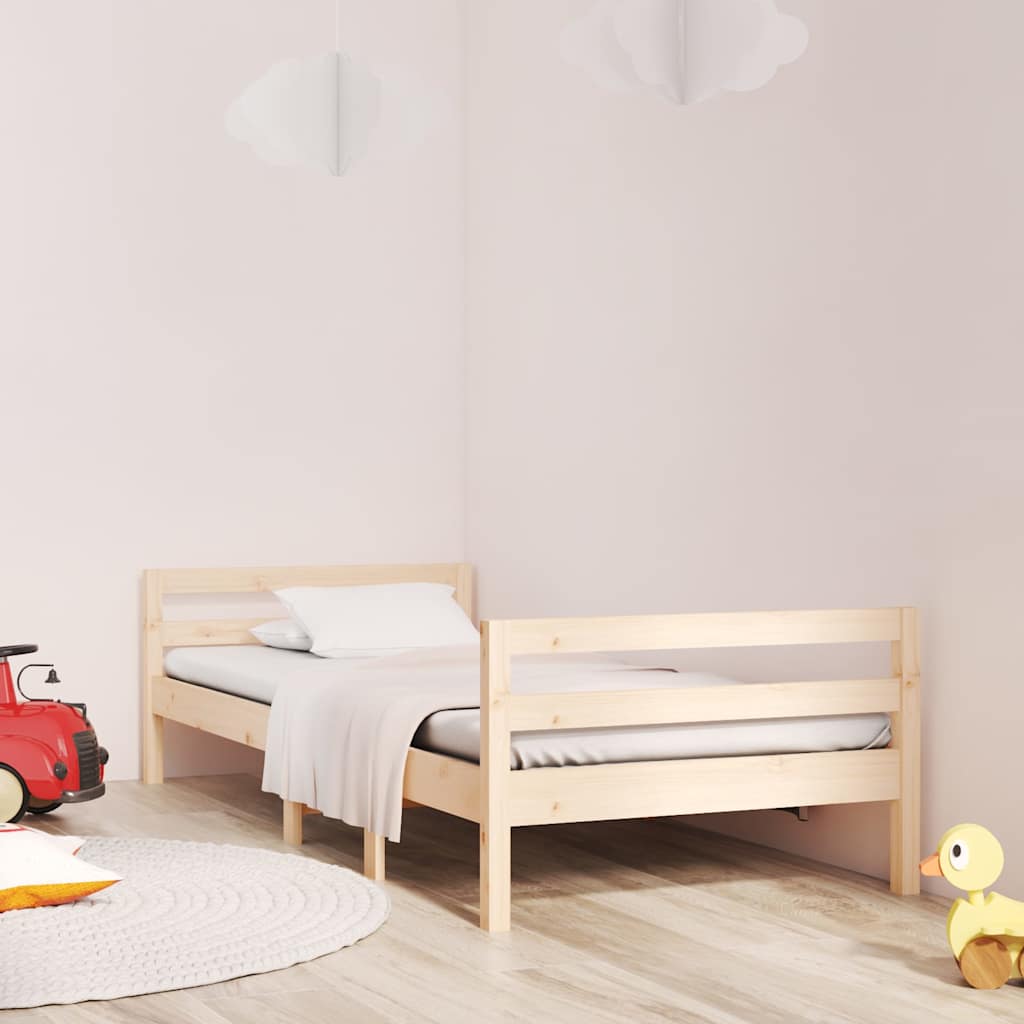 Vidaxl bedframe zonder matras massief grenenhout 80x200 cm