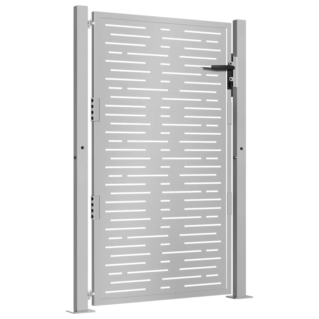 Vidaxxl Tor quadratisch 105x130 cm Cortenstahl
