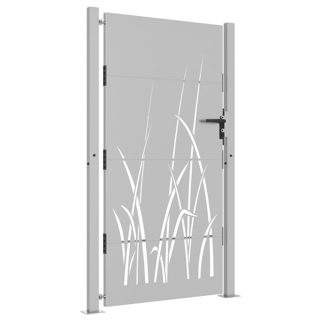 Vidaxxl Tor 105x205 cm Grasdesign Cortenstahl