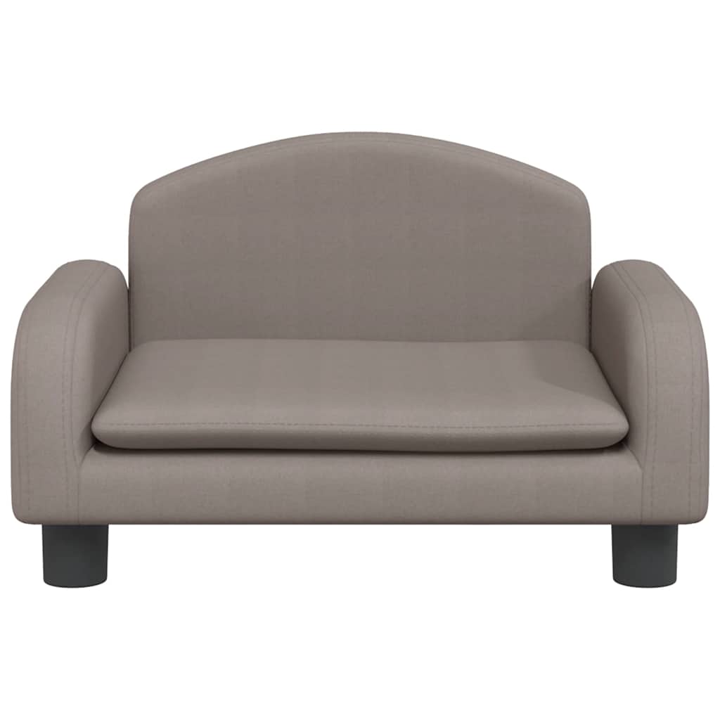 Vidaxxl Hundebett 50x40x30 cm Stoff Taupe