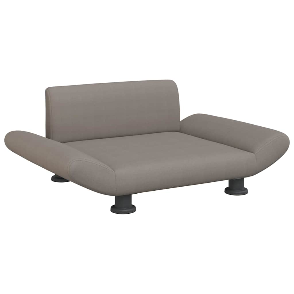Vidaxl Hundekorb 70x45x28 cm Stofftaupe