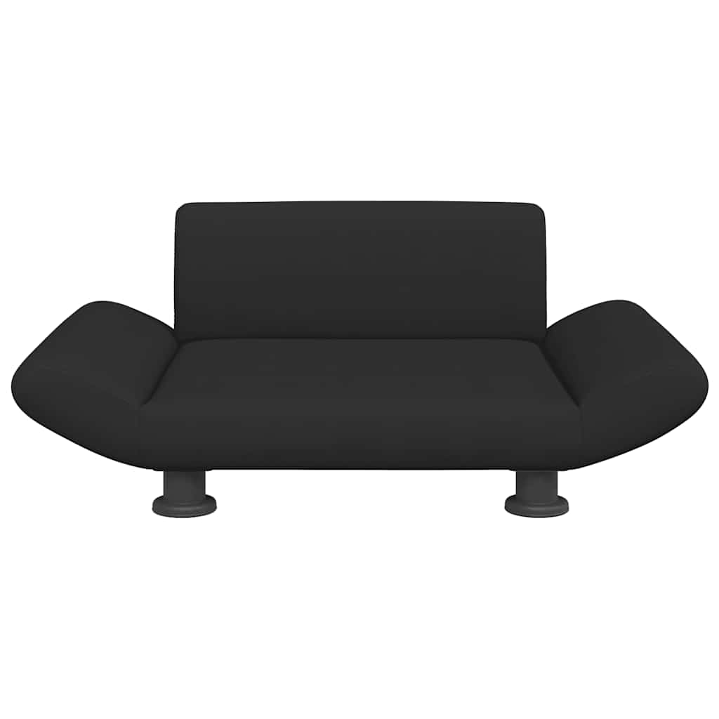 Vidaxxl Hundebett 70x45x28 cm Stoff schwarz