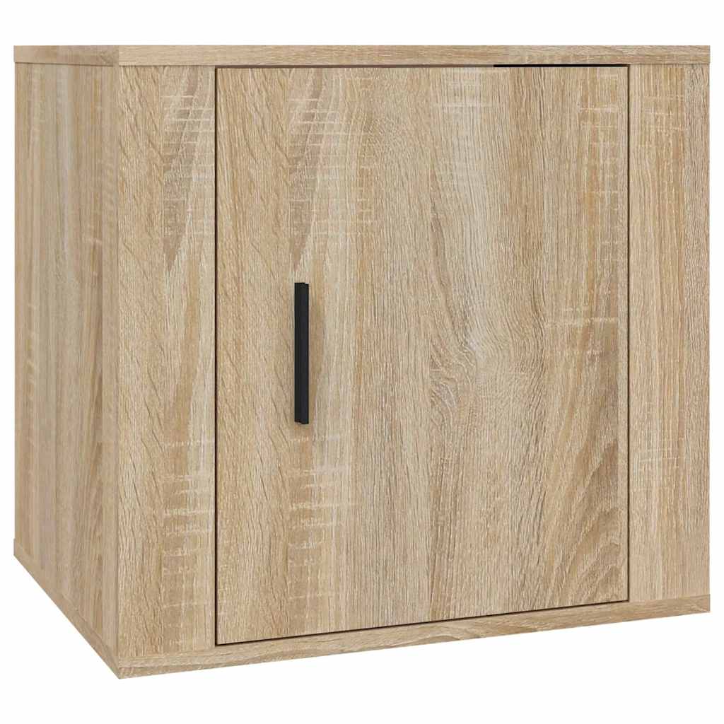 Vidaxl nachtkastje 50x39x47 cm sonoma eikenkleurig