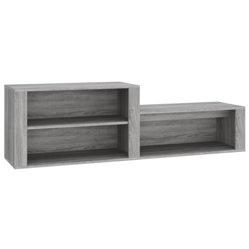 Vidaxx Schuhschrank 150x35x45 cm, fertiges Holz, Sonomagrau