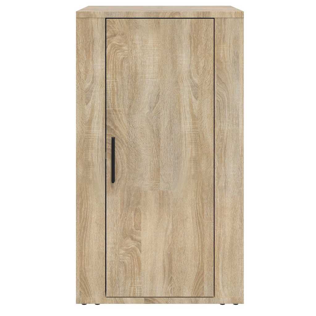 Vidaxl dressoir 40x33x70 cm bewerkt hout sonoma eikenkleurig