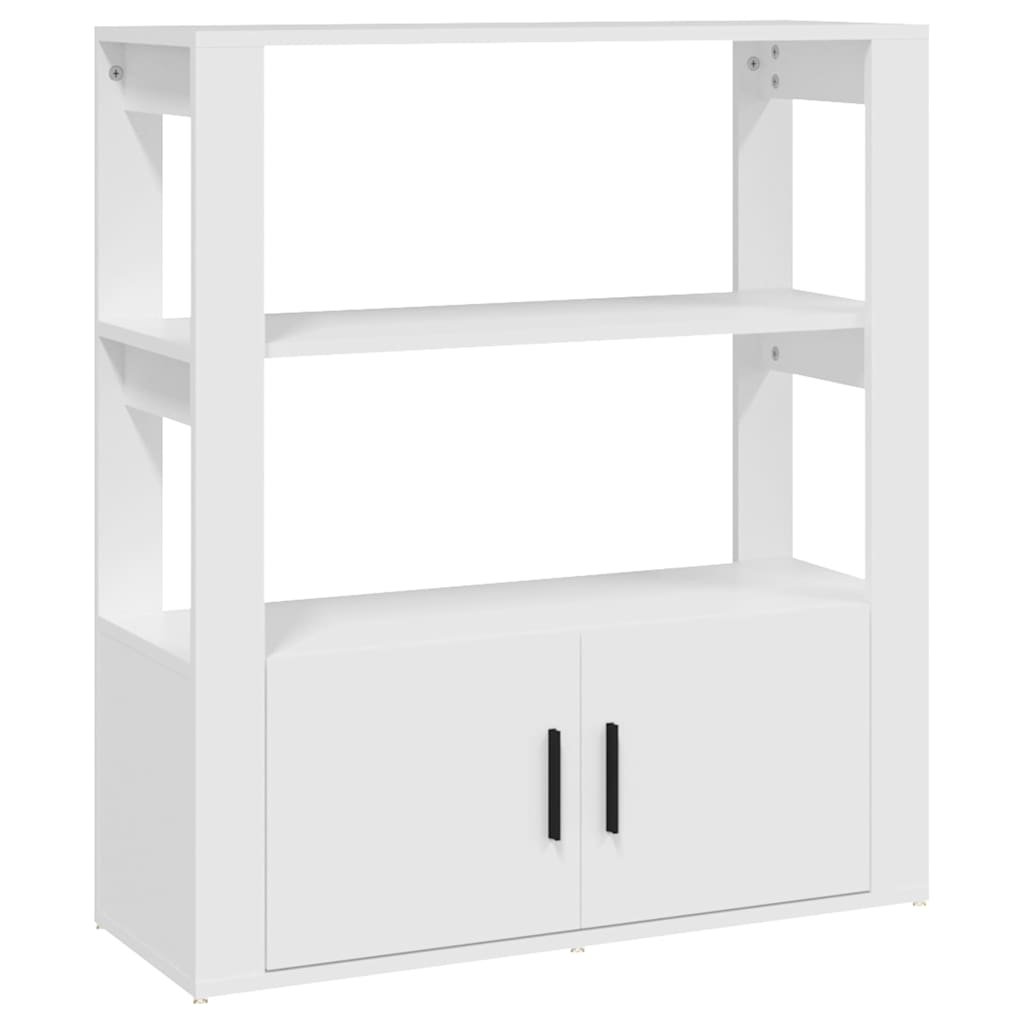 Vidaxl dressoir 80x30x90 cm bewerkt hout wit