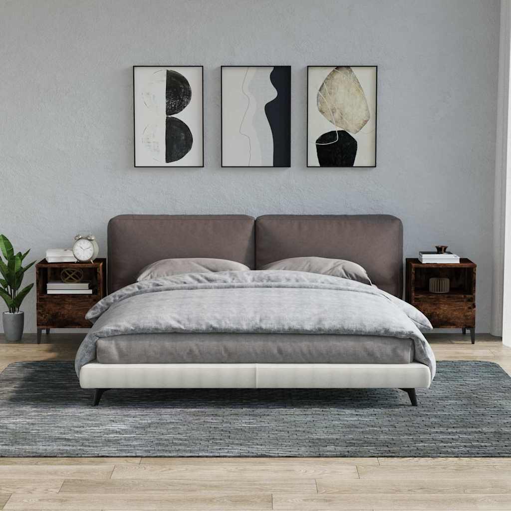 Vidaxl nachtkastjes 2 st 40x35x50 cm gerookt eikenkleurig