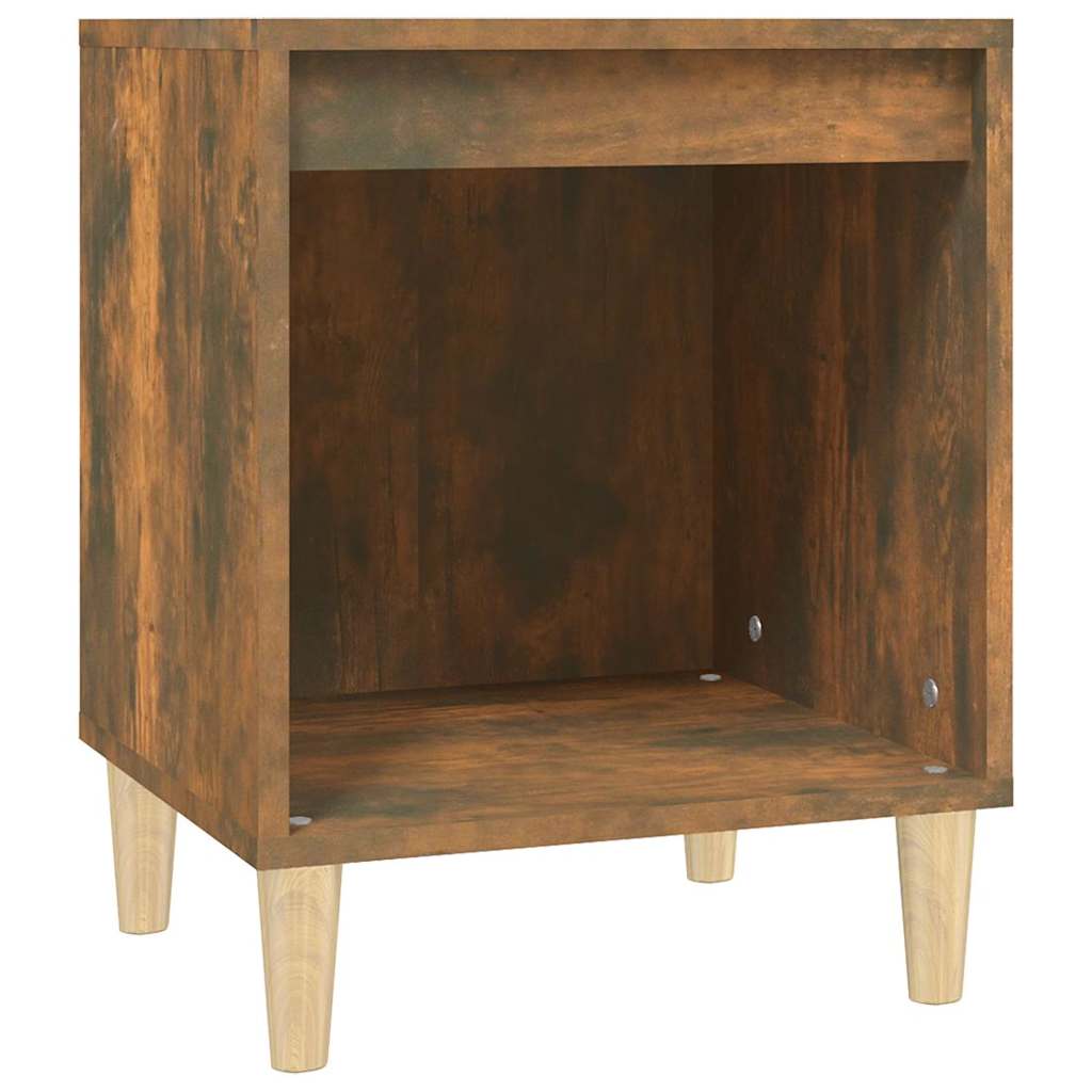 Vidaxl nachtkastje 40x35x50 cm gerookt eikenkleurig