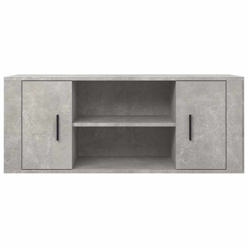 Vidaxl tv-meubel 100x35x40 cm bewerkt hout betongrijs