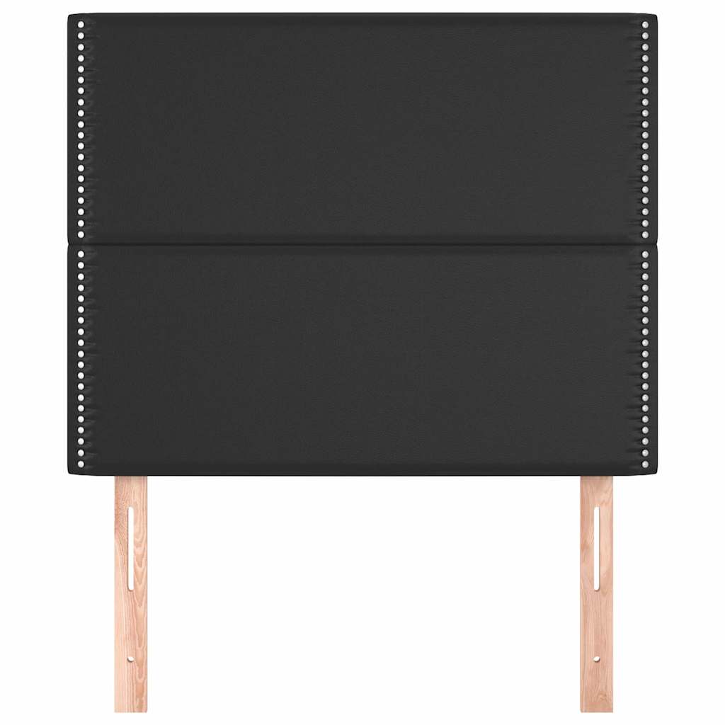 Vidaxl hoofdbord zwart 90x5x118 128 cm kunstleer