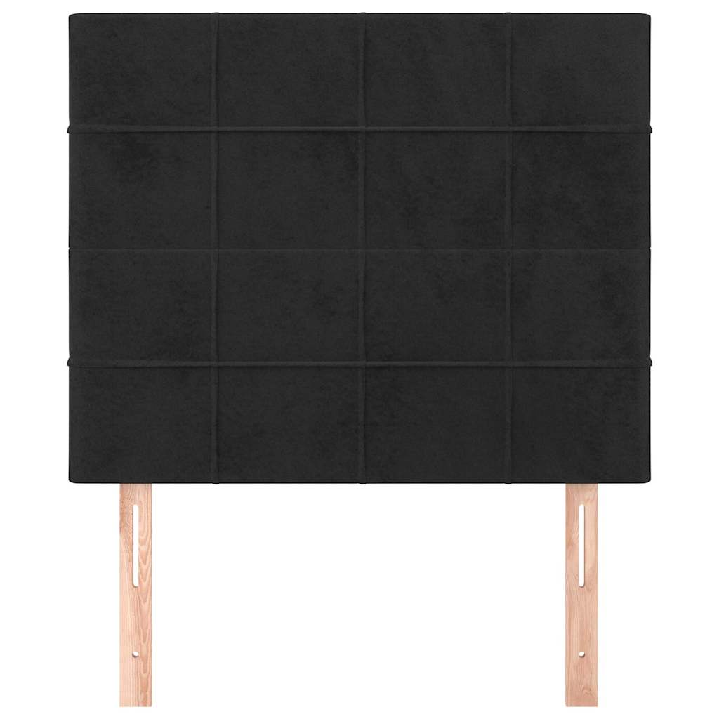 Vidaxl hoofdbord zwart 80x5x118 128 cm fluweel
