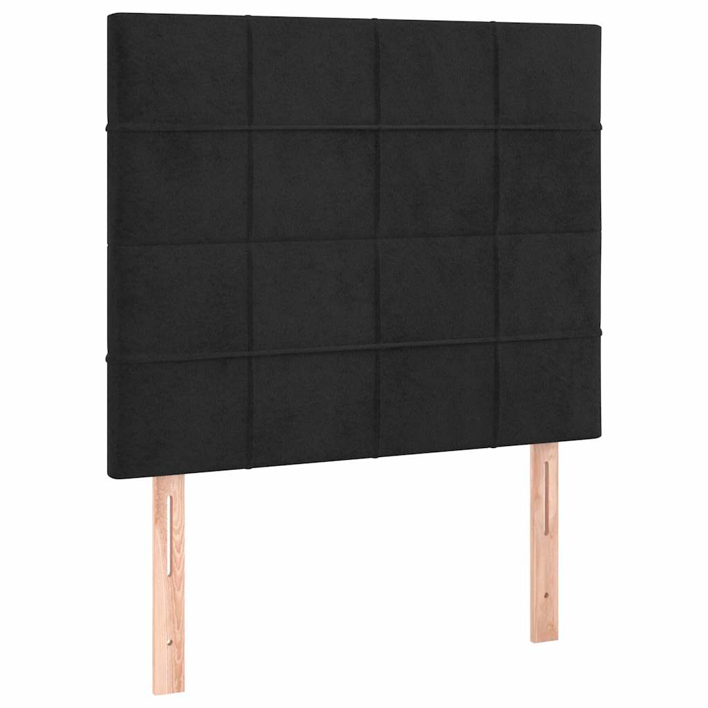 Vidaxl hoofdbord zwart 90x5x118 128 cm fluweel