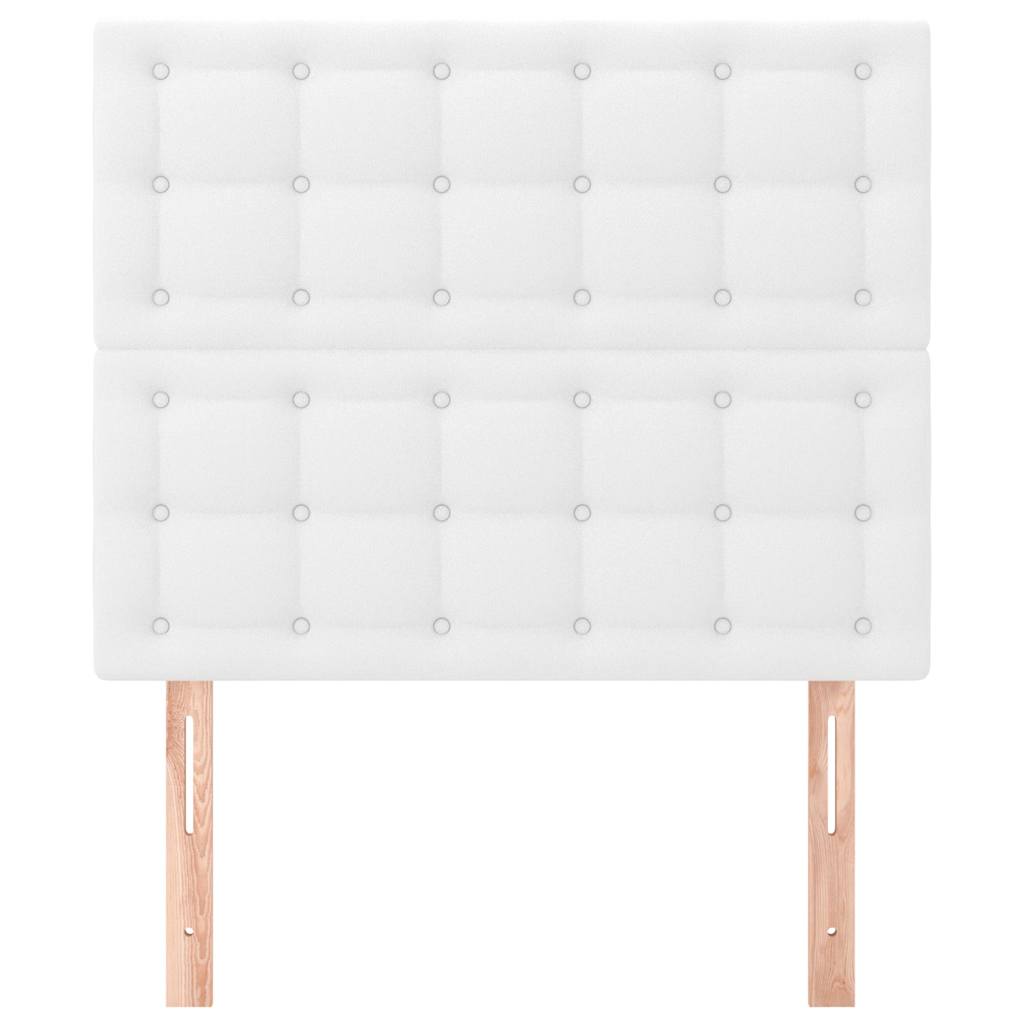 Vidaxl hoofdbord wit 80x5x118 128 cm kunstleer