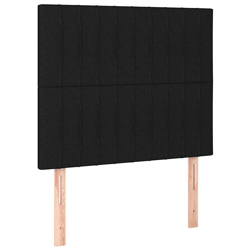 Vidaxl hoofdbord zwart 90x5x118 128 cm stof