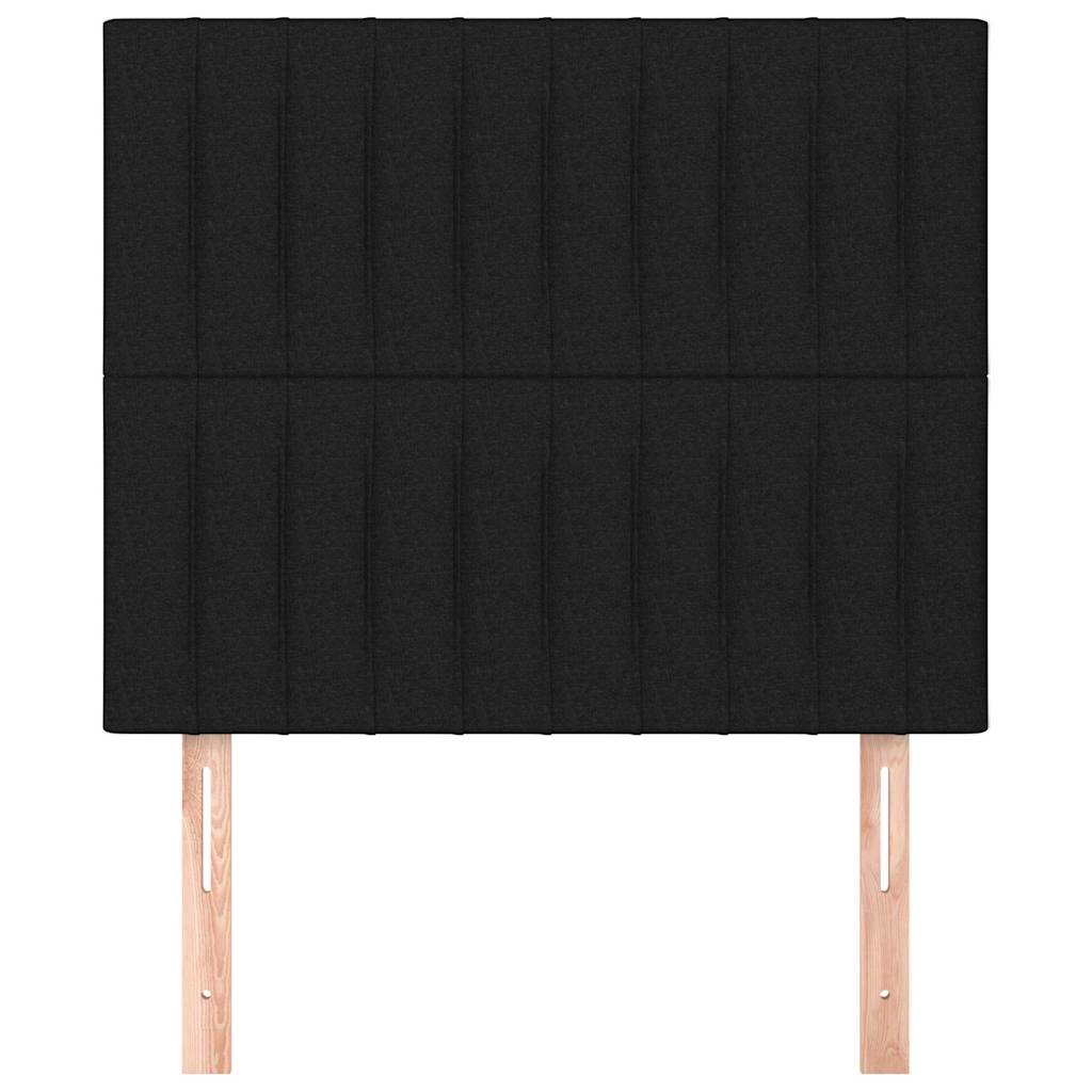 Vidaxl hoofdbord zwart 90x5x118 128 cm stof