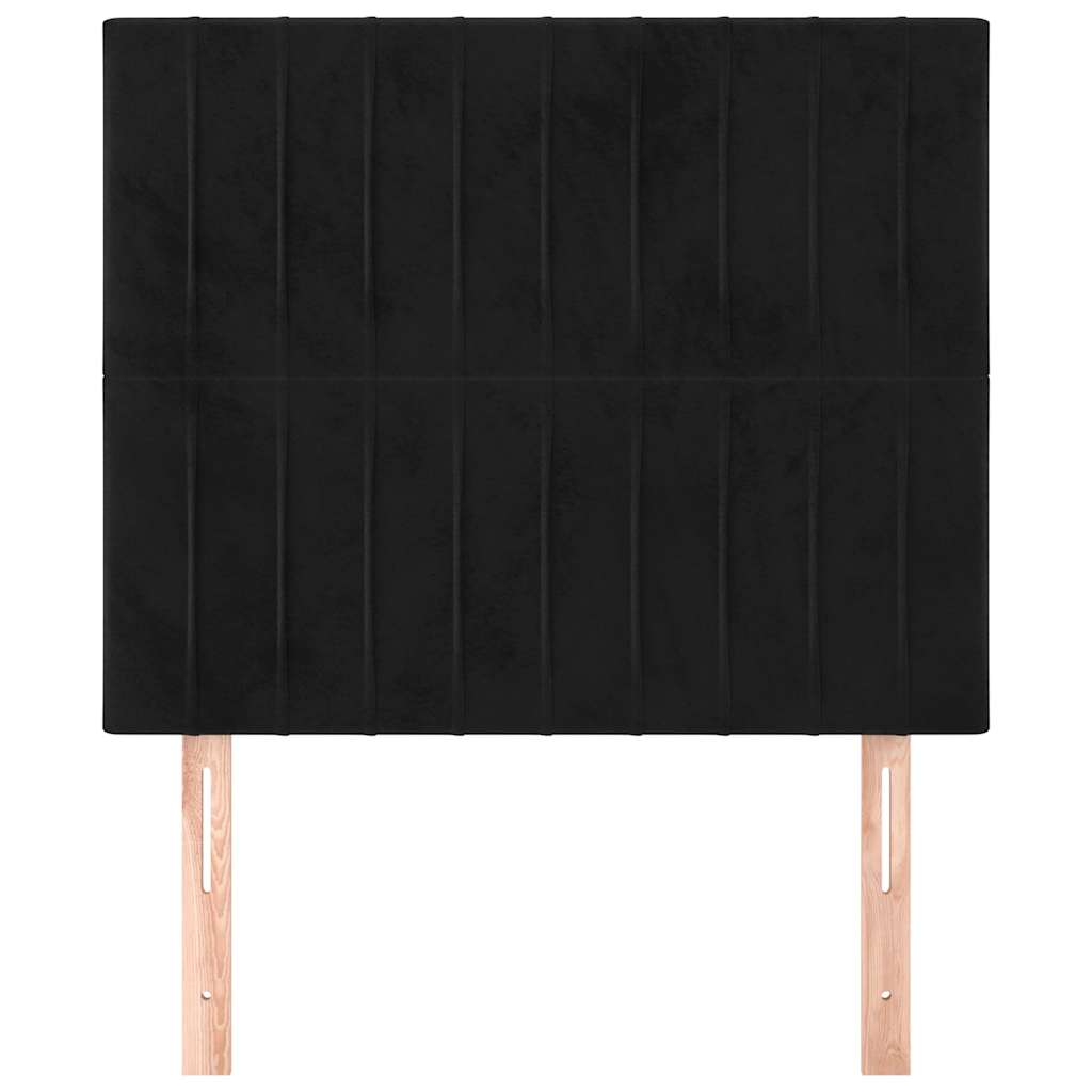 Vidaxl hoofdbord zwart 90x5x118 128 cm fluweel