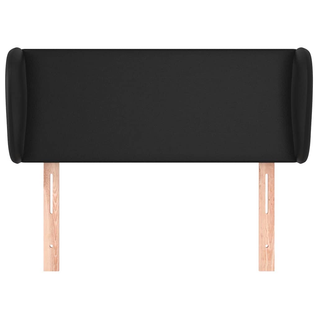 Vidaxl hoofdbord met randen 93x23x78 88 cm kunstleer zwart
