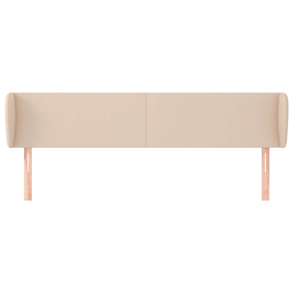 Vidaxl hoofdbord met randen 203x23x78 88 cm kunstleer cappuccinokleur