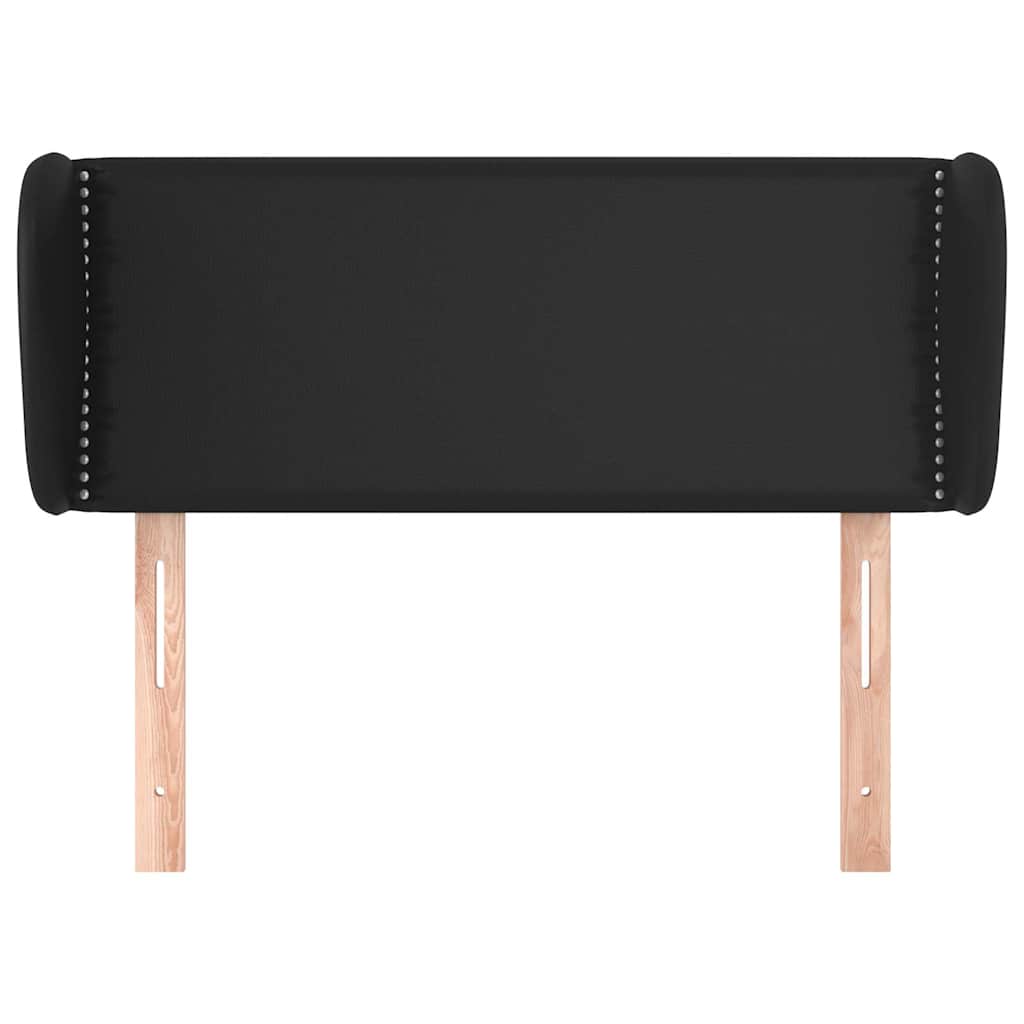 Vidaxl hoofdbord met randen 93x23x78 88 cm kunstleer zwart