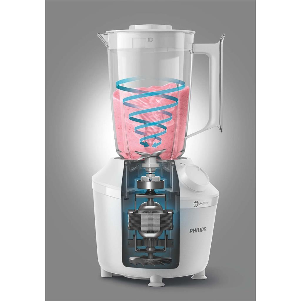 Philips HR2041 00 Mixer der Serie 3000, weiß
