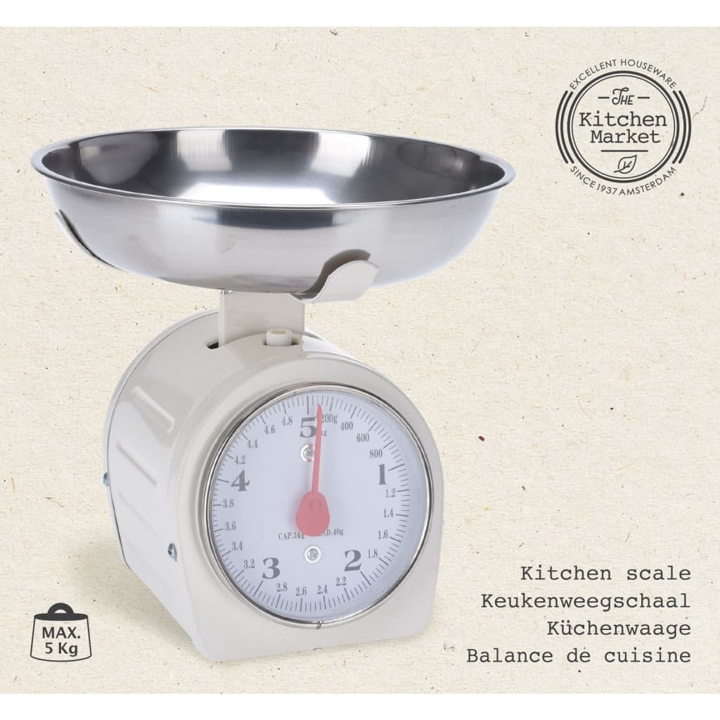 Ausgezeichnete Hauswarenküchenskala 5 kg Metall