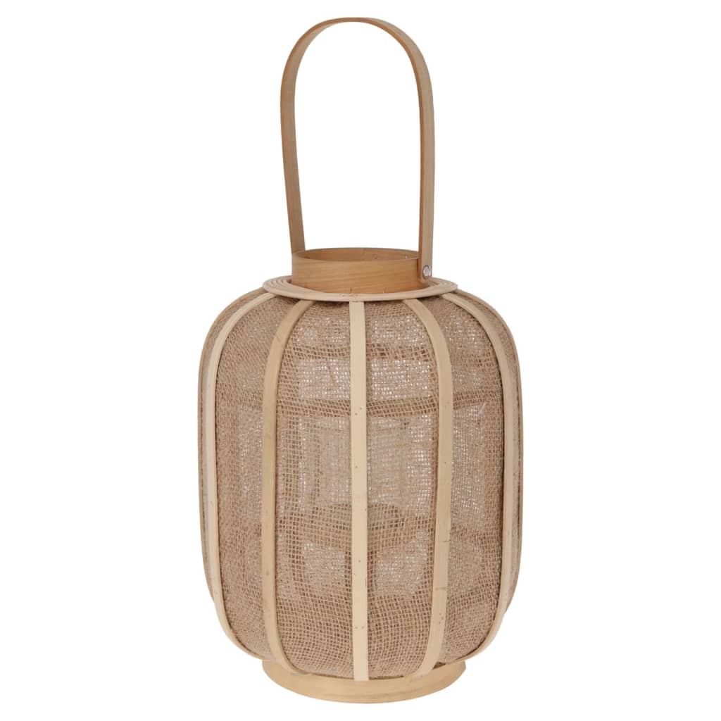 Hs Kollektion Hs Sammlung Hanging Lantern 24x31 cm Rattan Beige