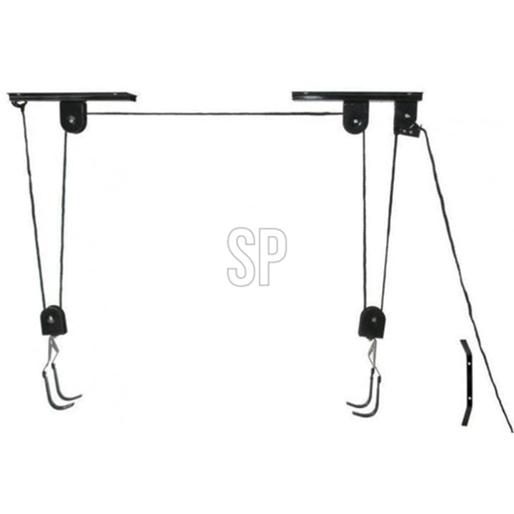 FX-Tools Fahrradhubdecke 45 kg montiert