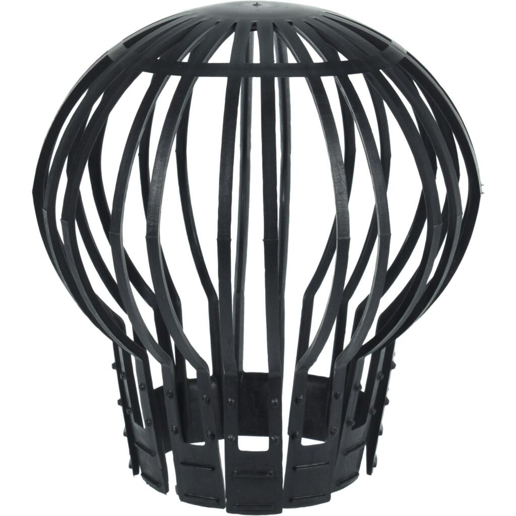 Pro Garden Schutzkappe für Regenrohr 2 Stück schwarz