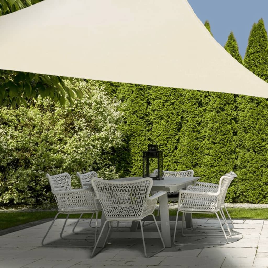 Prograrden Prograrden Shade Tuchdreieck 3.6x3,6x3,6 M cremefarben -gelöscht