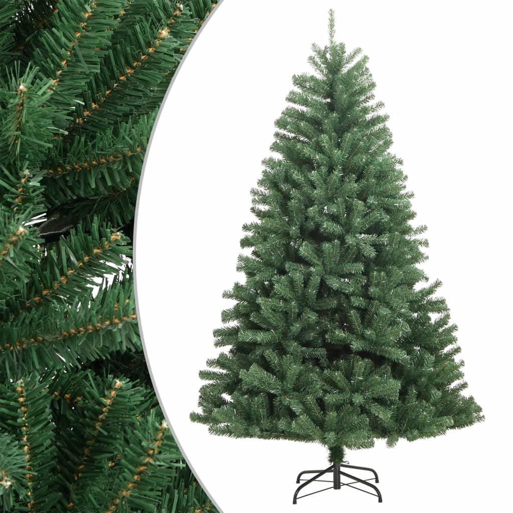 Vidaxl Kunstkerstboom mit Scharnieren und Standard 180 cm Grün