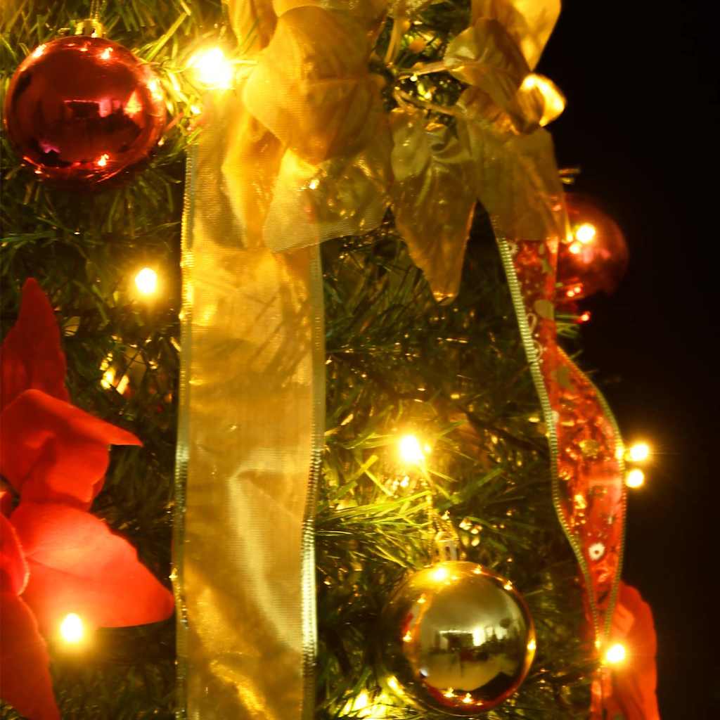 Vidaxl kunstkerstboom pop-up 200 led's 210 cm groen