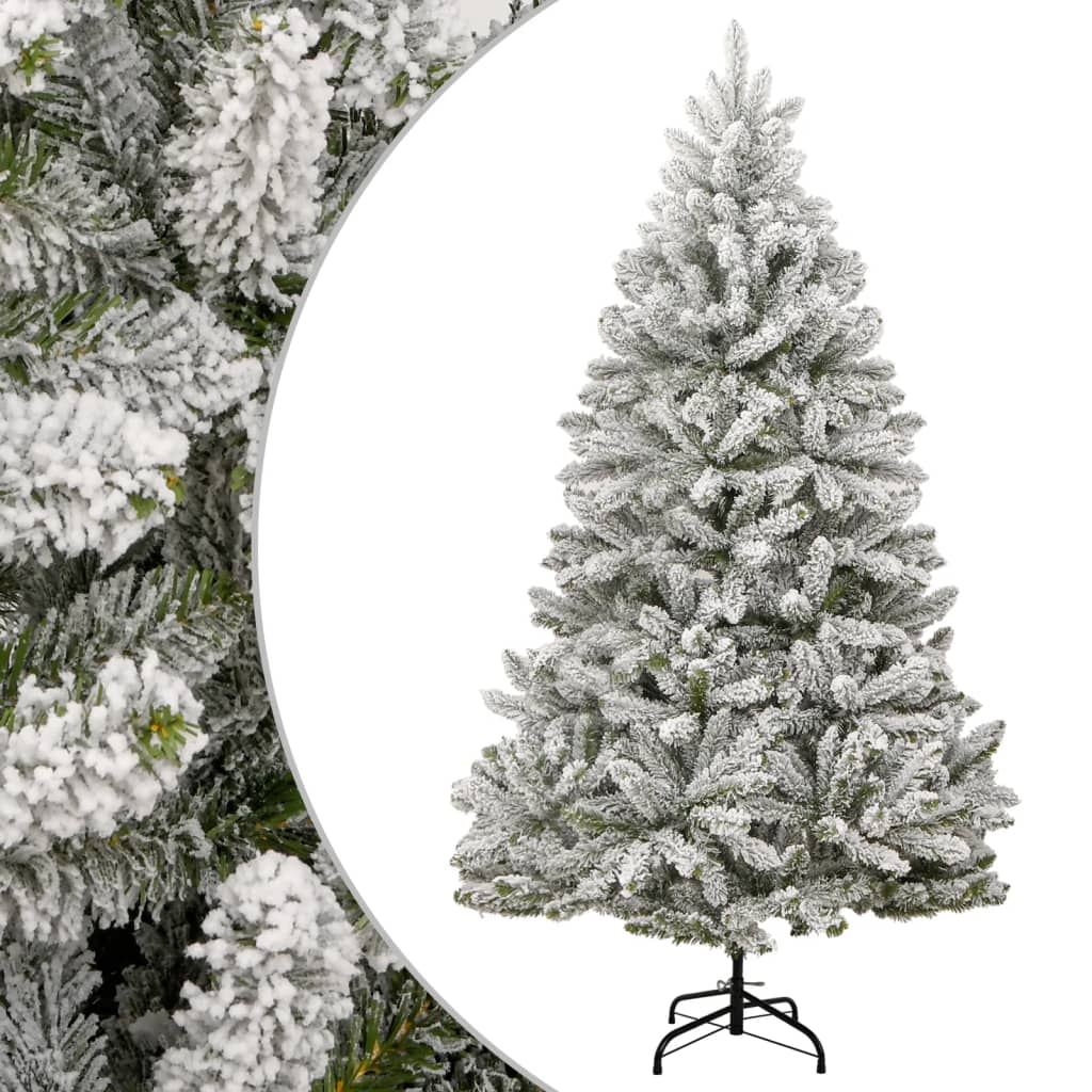 Vidaxx künstlicher Weihnachtsbaum mit Scharnieren und Schnee 270 cm