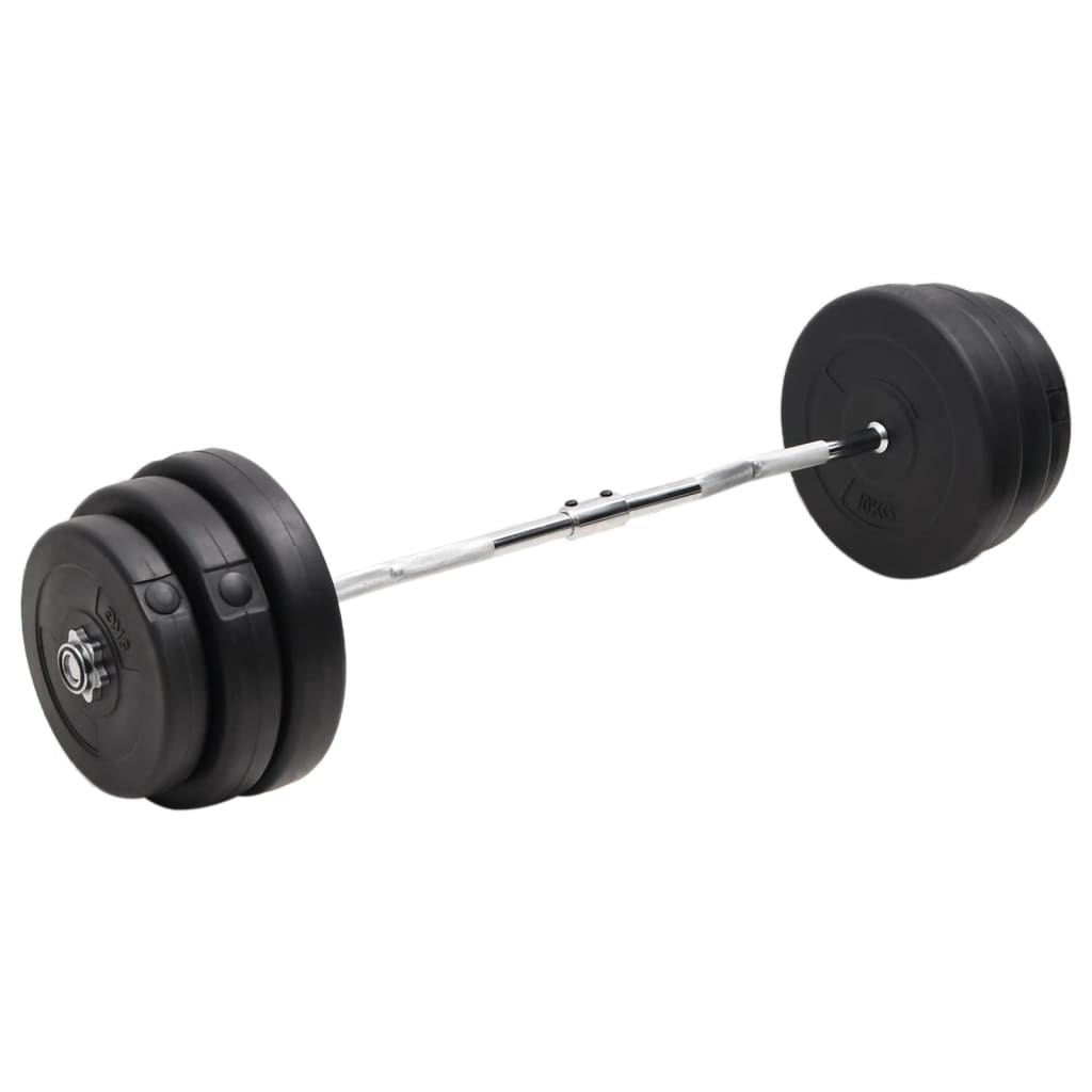 VidaXL gebogene Hantel mit Gewichten 90 kg