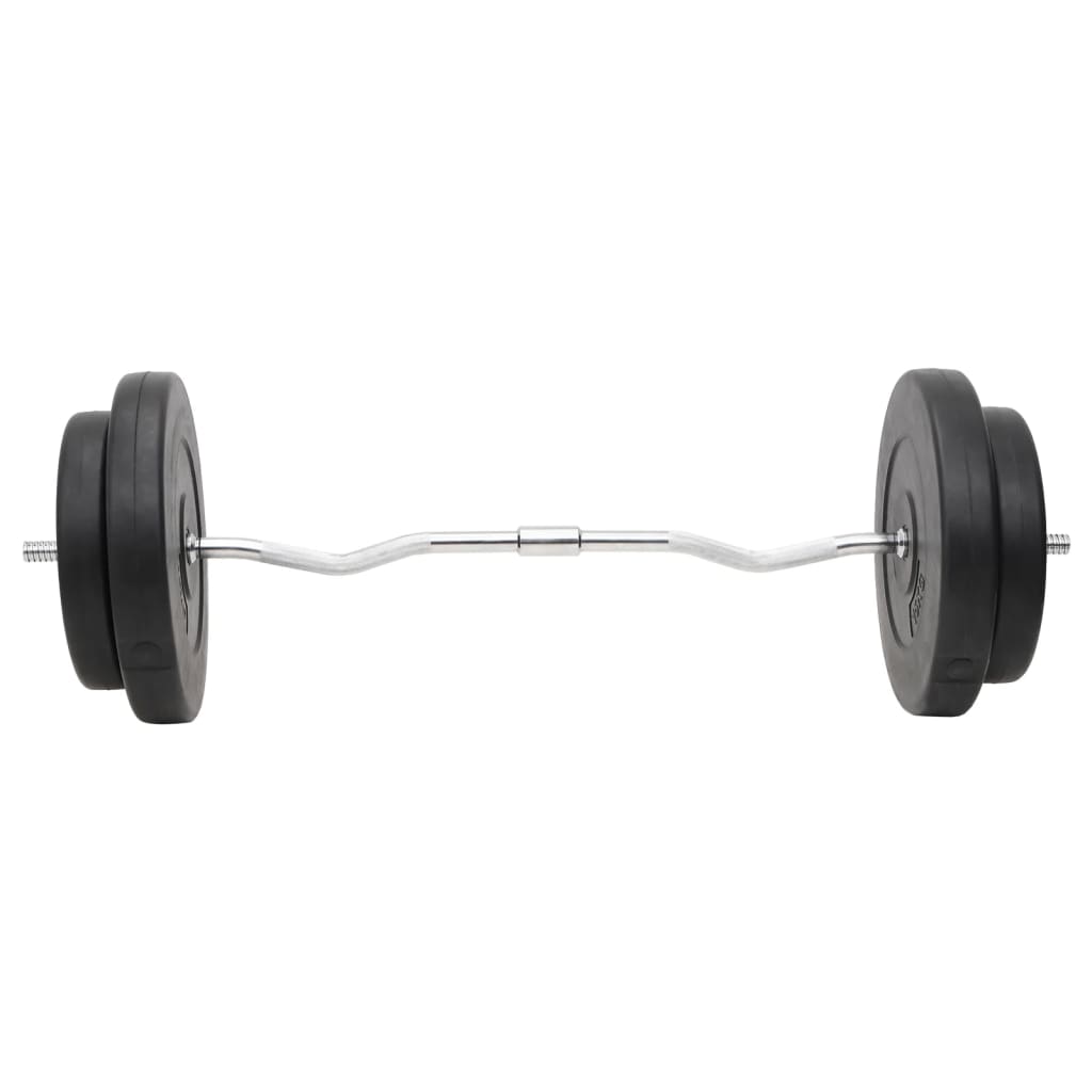 VidaXL Hantelset mit Gewichten 120 kg