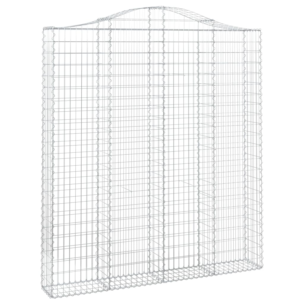 Vidaxl Schans Körbe 2 ST Gewölbe 200x30x220 240 cm Eisen
