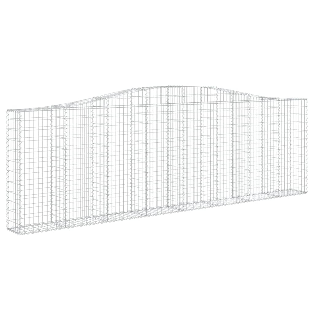 Vidaxl Schans Körbe 3 ST Gewölbte 400x30x120 140 cm Eisen