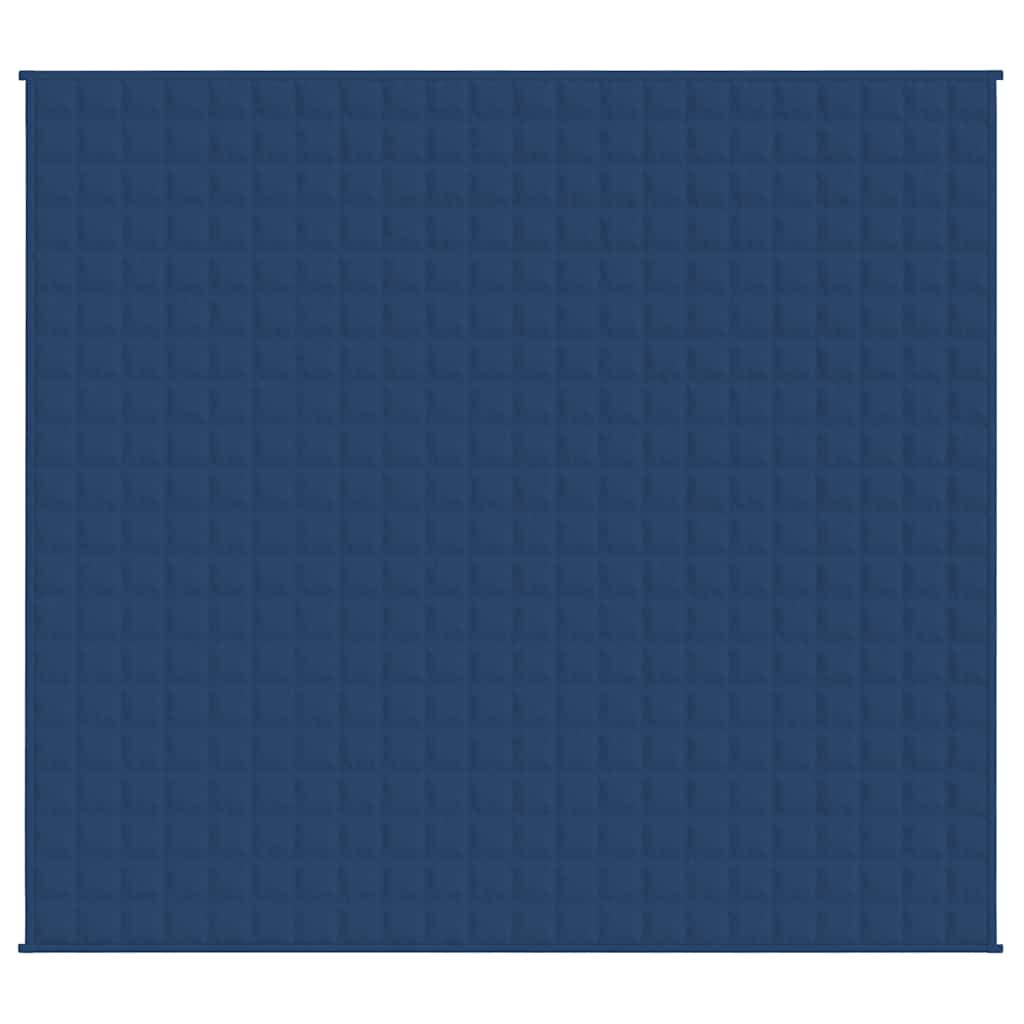 Vidaxx Gewichtsdecke 220x235 cm 11 kg Stoff blau
