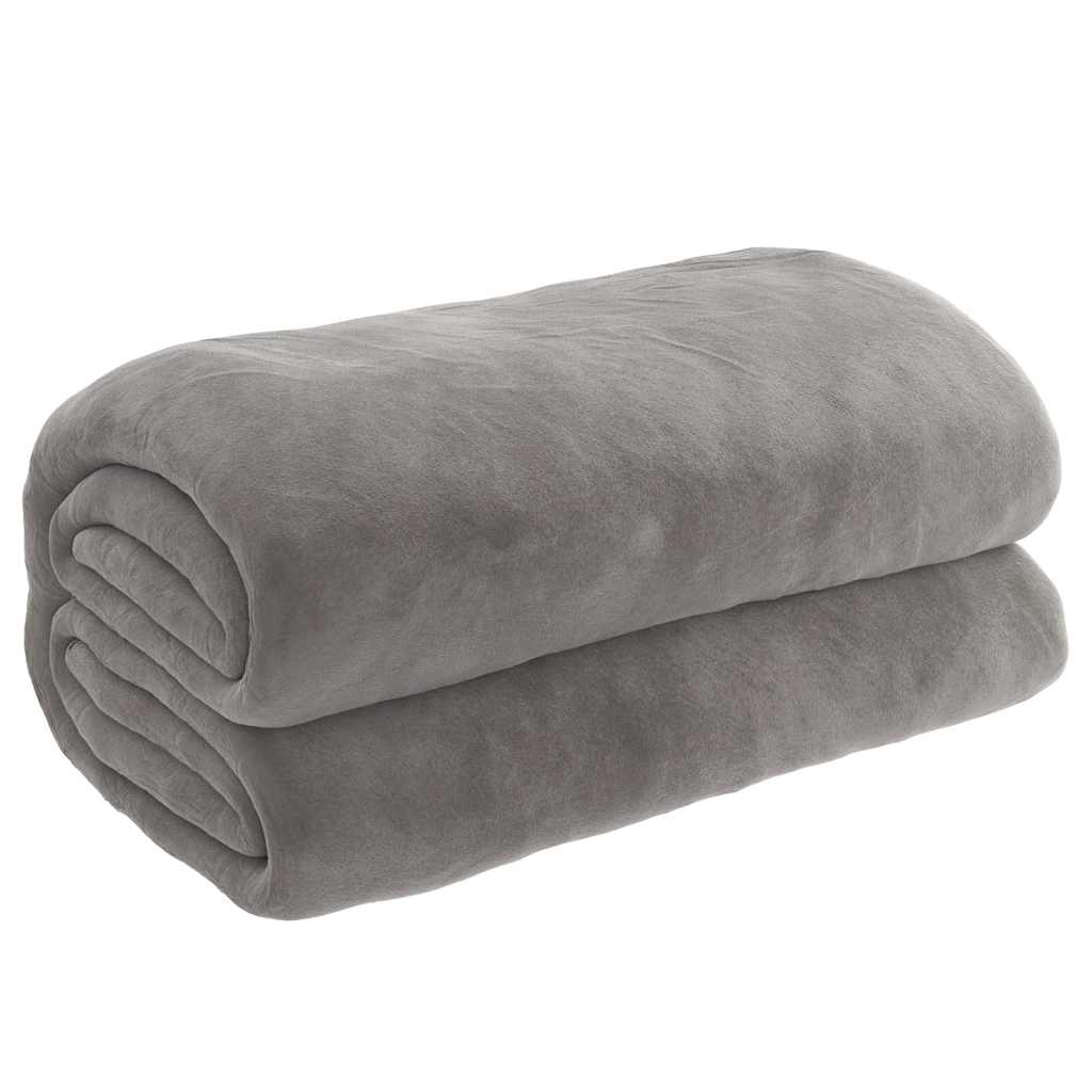 Vidaxx Gewichtsdecke mit Bezug 155x220 cm 11 kg Stoff grau