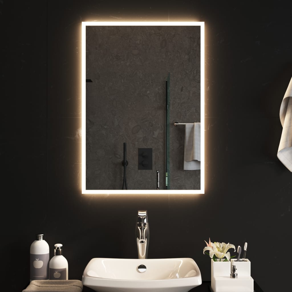 VidaXL Badezimmerspiegel LED 50x70 cm