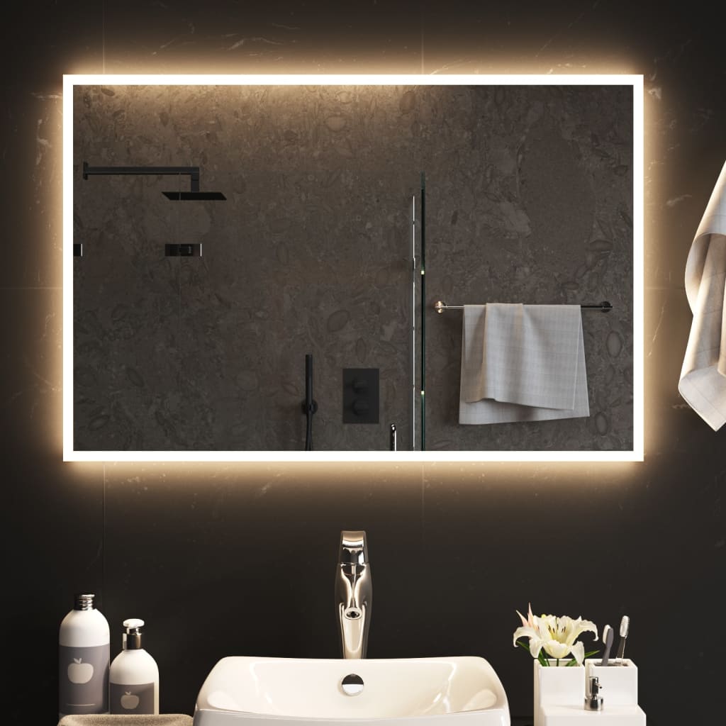 Vidaxx Badezimmerspiegel LED 60x90 cm