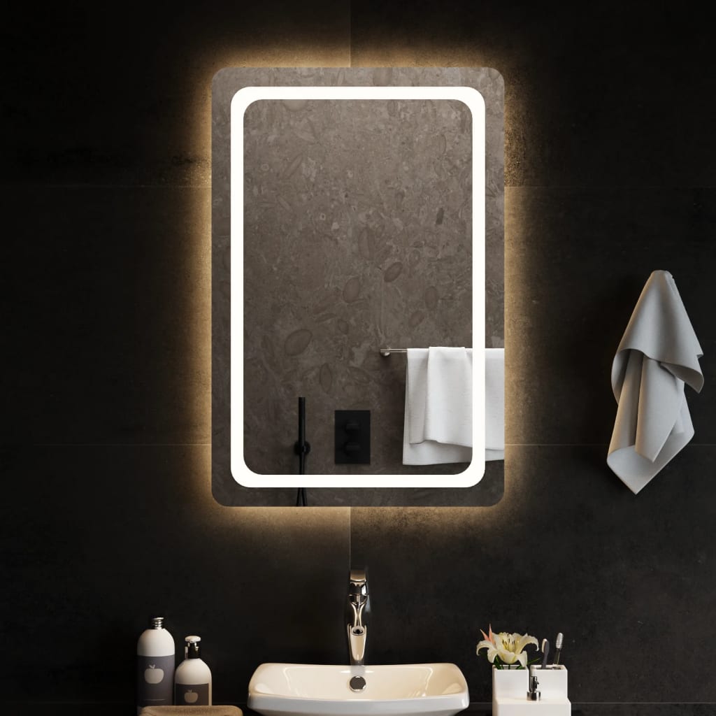 VidaXL Badezimmerspiegel LED 60x90 cm