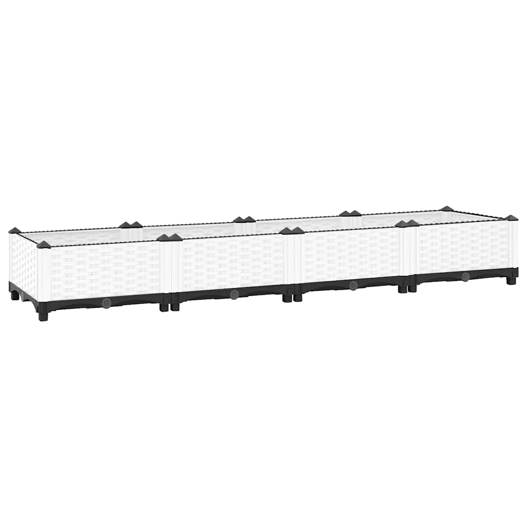Vidaxx Pflanzgefäß erhöht 160x40x23 cm Polypropylen
